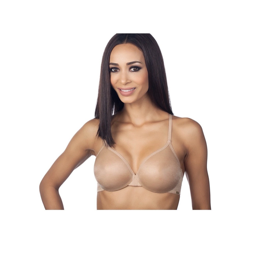 Sexy Sheer Molded Cup Plunge Bra New Lingerie Gossard Glossies 6271 Size 38I